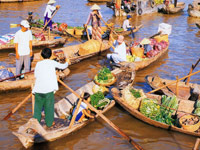 Cai Be Floating Market